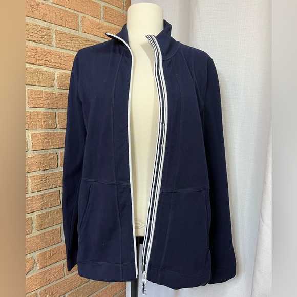 🎃 T by Talbot’s Navy blue active jacket - small - Picture 2 of 5